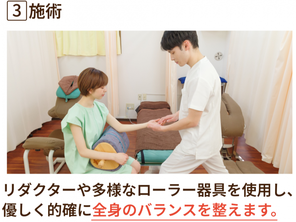 3️⃣施術